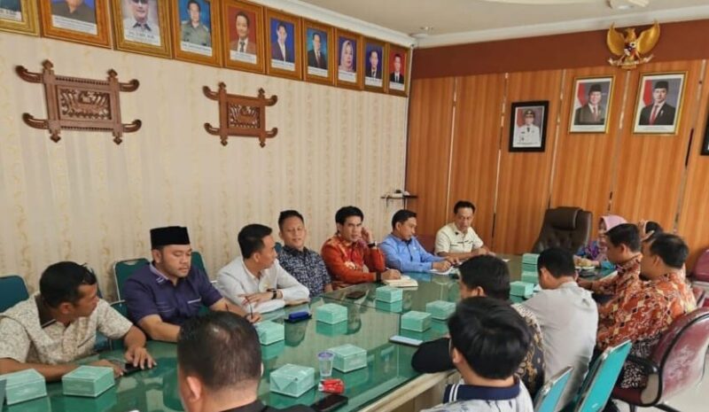 Gabungan Komisi I dan III DPRD Tanggamus saa mengunjungi BKD Lampung, Kamis 15 Mei 2025 | Ist.