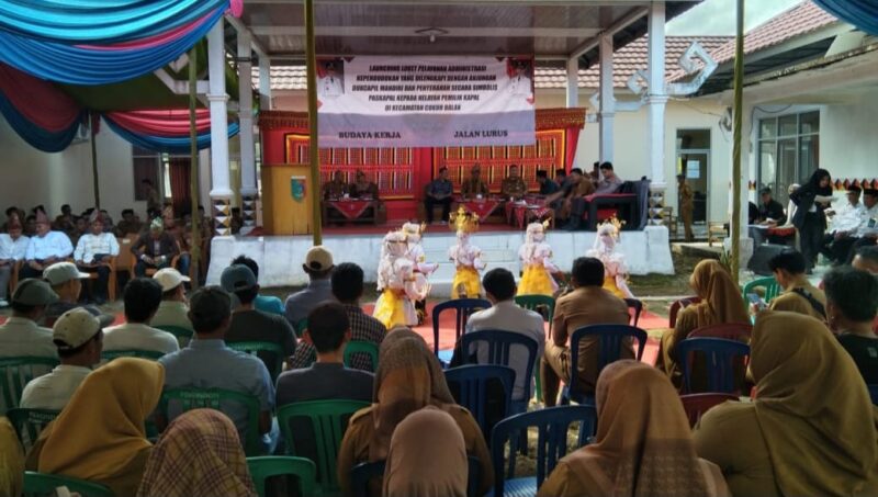 Peresmian Layanan Adminduk dan Mesin ADM Disdukcapil Tanggamus di Cukuh Balak, Senin 19 Mei 2025 | Herdi/Media Prioritastv.com.