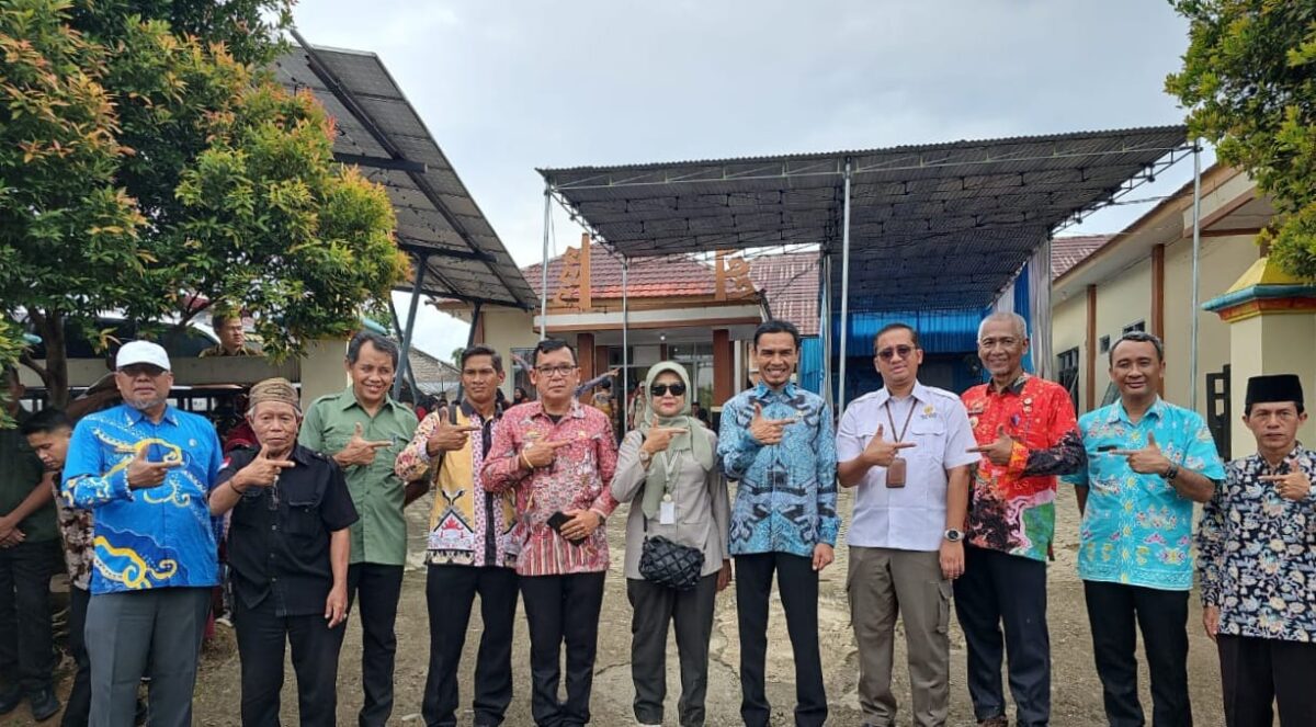 Wabup Tanggamus, Agus Suranto saat kunjungan kerja di Puskesmas Bandar Negeri Semuong, Kamis 22 Mei 2025 | Herdi/Media Prioritastv.com.