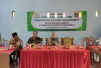 Sosialisasi Aplikasi Jaga Des di Balai Pekon Lengkukai Kecamatan Kelumbayan Barat, Sabtu 24 Mei 2025 |