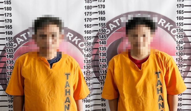
 Polres Tulang Bawang Ringkus Dua Pelaku Dalam Kegiatan Gasak Narkoba