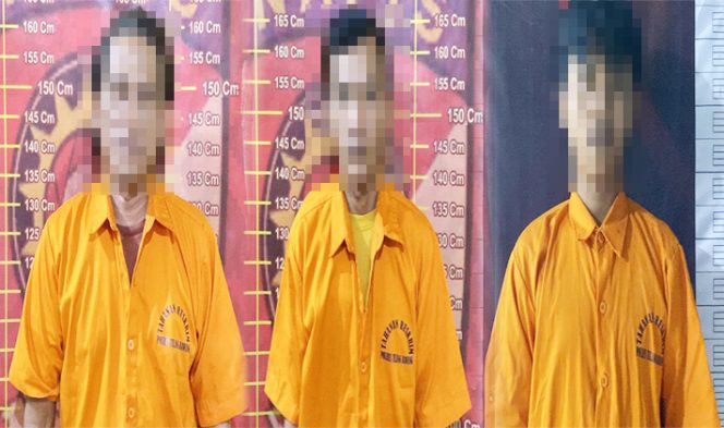 
 Tekab 308 Presisi Polres Tulang Bawang Ringkus Tiga Pelaku Curat Rumah, Salah Satunya Residivis