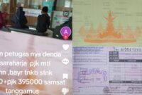 Kolase foto tangkapan layar video keluhan wajib pajak dan pembayaran pajak pemutihan serta copy notes terdahulu motor BE 3341 ZI | Dok. Istimewa.