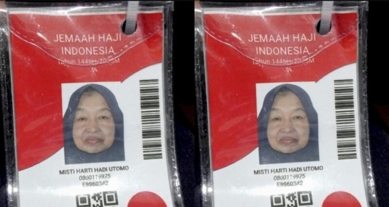 Jamaah Haji asal Pringsewu yang meninggal di tanah suci.