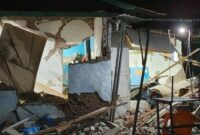 Kerusakan paska gempa Bengkulu, Jumat 23 Mei 2025.