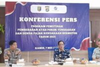 Konferensi Pers Perubahan Pemutihan Jasa Raharja Lampung, Kamis 8 Meo 2025 |