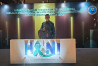 Ketua Gerakan Nasional Anti Narkotika (GRANAT) DPC Kabupaten Tanggamus Agus Ciek Yamin, S.E., saat Hadiri Undangan Kegiatan peringatan Hari Anti Narkotika Internasional (HANI) Tahun 2025 yang bertempat di Gedung Sasono Utomo TMII Komplek Taman Mini Indonesia Indah (TMII), Jl. Malaka, Ceger, Cipayung, Jakarta Timur. Foto : Asrul Ariski/Media Prioritastv.com.