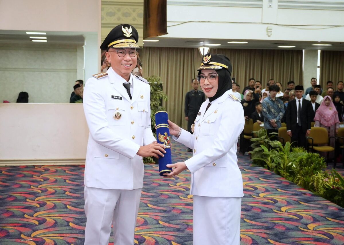 Ayu Asalasiyah setelah Dilantik Menjadi Bupati Way Kanan, Selasa 10 Juni 2025 |