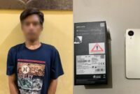 Kolase foto tersangka penadahan yang ditangkap polisi dan barang bukti yang diamankan, Minggu 1 Juni 2025 | Dok. Humas Polres Tanggamus.