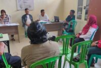 Rapat Panitia Pelaksana (Panpel) dan Tim Penjaringan dan Penyaringan (TPP) untuk pelaksanaan Musyawarah Olahraga Kabupaten Luar Biasa (Musorkablub).