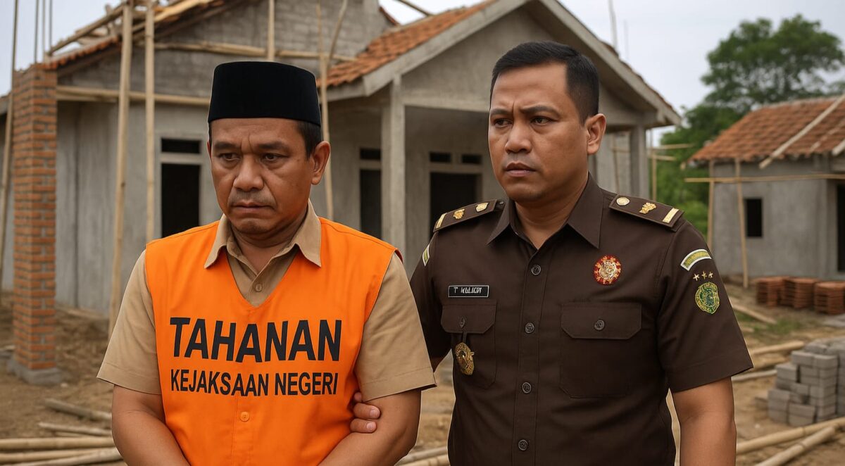 Ilustrasi Penangkapan Kades Batu Raja, Pesawaran lantaran Sunat Anggaran Dana Bedah Rumah | Foto. Ilustrasi.