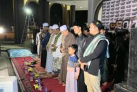 Gebyar Sholawat dan Sharing Time yang digelar di Masjid Agung Taqwa Kota Metro, Minggu 22 Juni 2025, malam | Putra/Media Prioritastv.com.