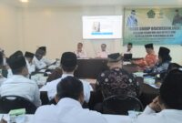 FGD Kemenag Tanggamus dalam pencegahan dini konflik faham keagamaan di Aula Omah KJ Gisting, Selasa 24 Juni 2025 | Herdi/Media Prioritastv.com.