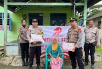 Penyerahan Batuan Sosial oleh Polsek Wonosobo, Selasa 24 Juni 2025 | Dok. Humas Polres Tanggamus.