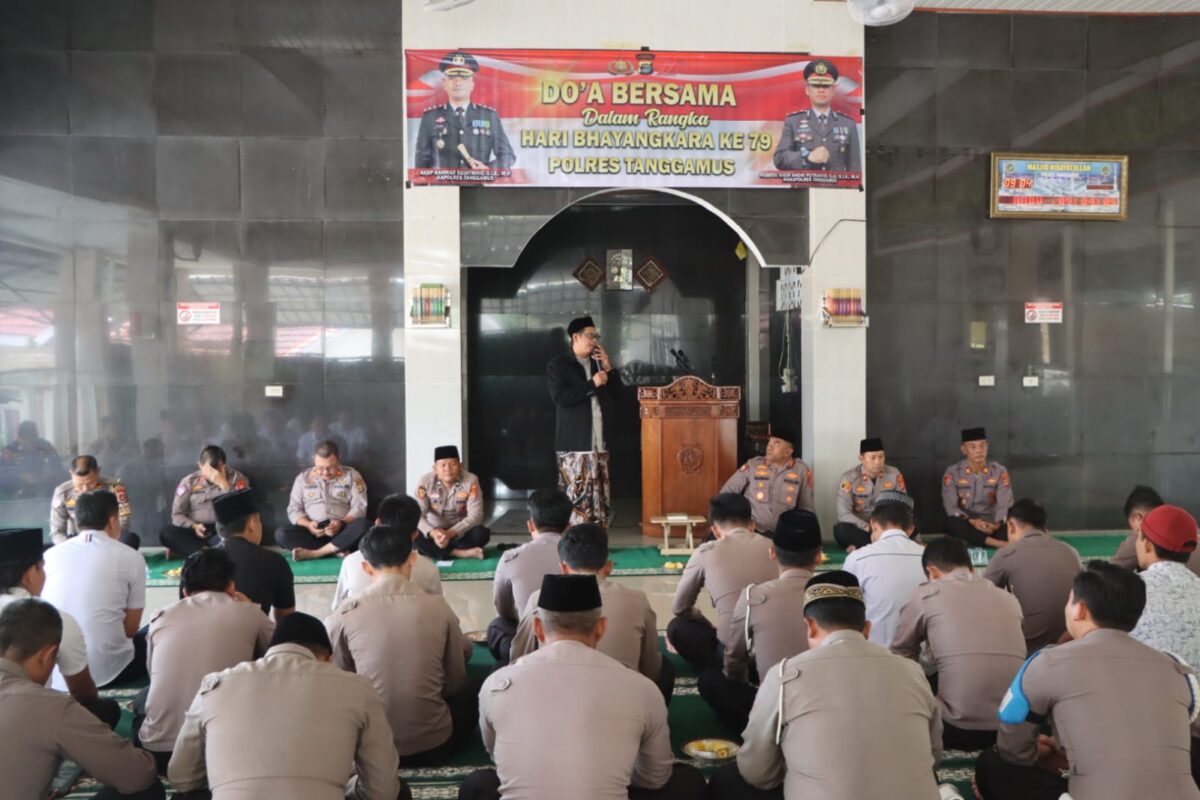 Tausiah yang digelar Polres Tanggamus, Rabu 25 Juni 2025 |