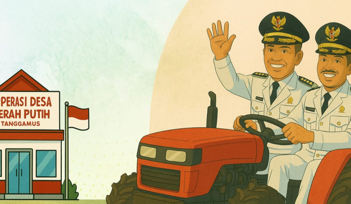 Ilustrasi Pembentukan Koperasi Desa Merah Putih Kabupaten Tanggamus |