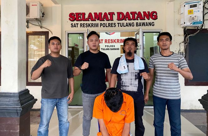 
 Sempat Kabur dan Bersembunyi, Pelaku Curi Sapi Diringkus Tekab 308 Presisi Polres Tulang Bawang
