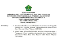 Pengumuman SPMB MTs Negeri 1 Tanggamus, Senin 2 Juni 2025 |