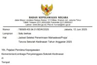 Pengumuman Sekolah Kedinasan Tahun 2025.