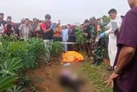 Mayat Wanita yang ditemukan warga di Kebun Singkong, Tulang Bawang, Minggu 1 Juni 2025 | 