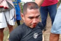 Tersangka inisial A yang berhasil ditangkap atas dugaan Curanmor di Podomoro, Pringsewu, Jumat 4 Juli 2025 | Dok. Ist.