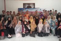 Foto bersama setelah pengumunan juara lomba Perpustakaan pekon Kabupaten Tanggamus Tahun 2025 | Dok. Ist.