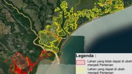 Area Tanah Cadangan Umum Negara Eks PT INF di Kabupaten Tanggamus | Ist.