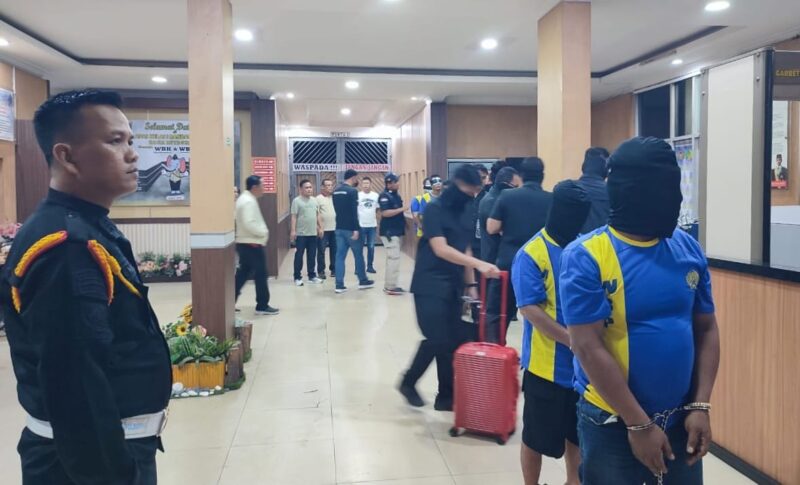 Pemindahan Napi Lapas Rajabasa beresiko tinggi Selasa, 8 Juli 2025, malam | Dok. Ditjenpas Lampung.