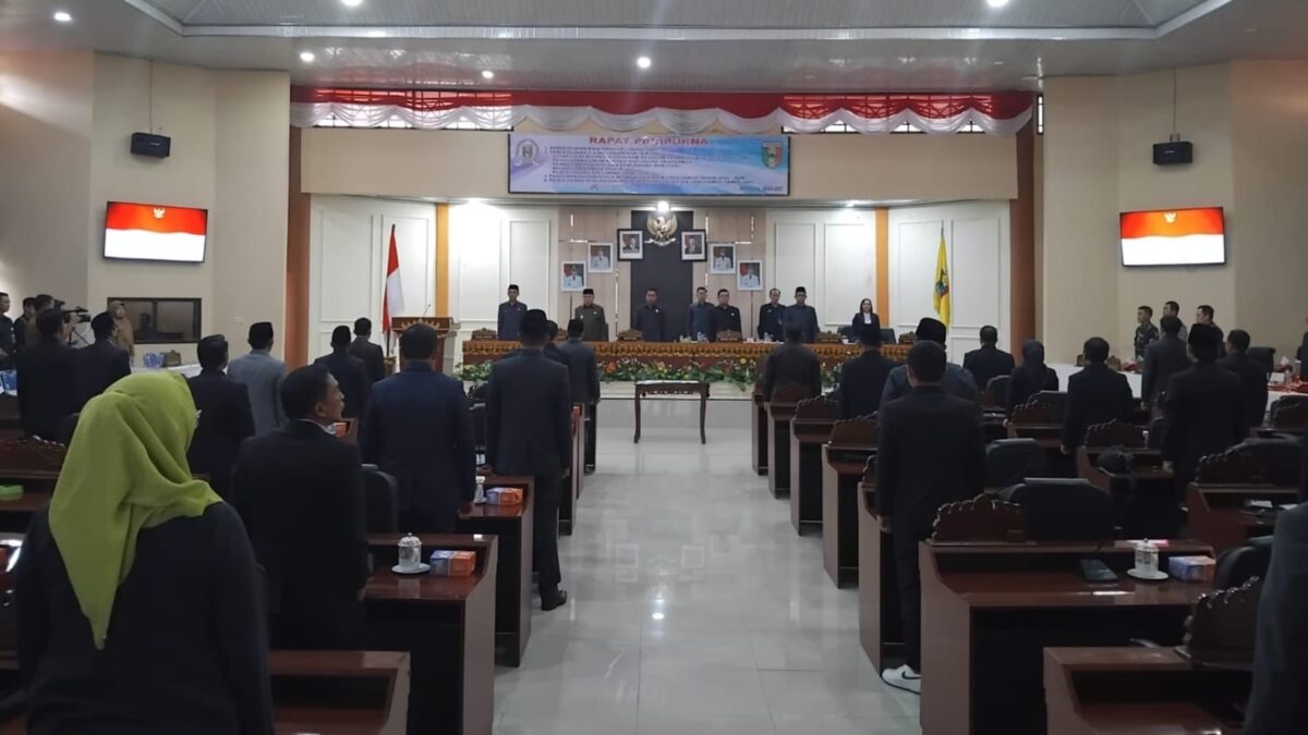 Pembukaan Rapat Paripurna DPRD Tanggamus, Senin 14 Juli 2025 | Herdi/Media Prioritastv.com.
