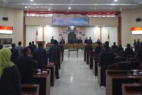 Pembukaan Rapat Paripurna DPRD Tanggamus, Senin 14 Juli 2025 | Herdi/Media Prioritastv.com.