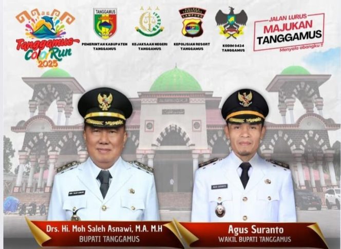 Flyer Tanggamus Color Run 2025 | Ist.