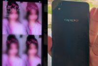 Kolase foto handphone yang ditemukan dan diumumkan di media sosial oleh akun Olga Leonika | Facebook.