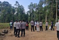 Penelitian lapangan oleh Puslitbang Polri di Gisting Atas, Kecamatan Gisting, Tanggamus, Rabu 23 Juli 2025 | Dok. Humas Polres Tanggamus.