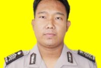 Anggota Polres Pringsewu, Bripka Rozzy Firmansyah yang meninggal dunia.