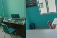 Ruang pelayanan poli THT RSUD Batin Mangunang saat belum terdapat perawat maupun dokter, Jumat 25 Juli 2025 | Dok. Maryadi.