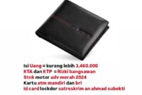 Informasi Dompet Hilang.