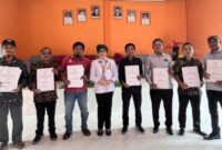 Penyerahan AHU Kopdes Merah Putih untuk Pekon di Kecamatan Limau, Kelumbayan, Kelumbayan Barat dan Cukuh Balak, Rabu (30/7/2025) | Herdi/Media Prioritastv.com.