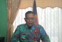 Kalak BPBD Tanggamus Irvan Wahyudi saat memberikan keterangan pers kepada Media Prioritastv.com | Herdi/Media Prioritastv.com.