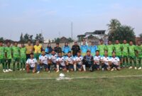 Foto Bersama Kepala BNN Kabupaten Tanggamus ibu Diani Indramaya, S.Pd. M.Si., bersama DPC GRANAT Tanggamus dan Para Pemain Turnamen BNN CUP JILID III. Foto : Asrul Ariski/Media Prioritastv.com. 