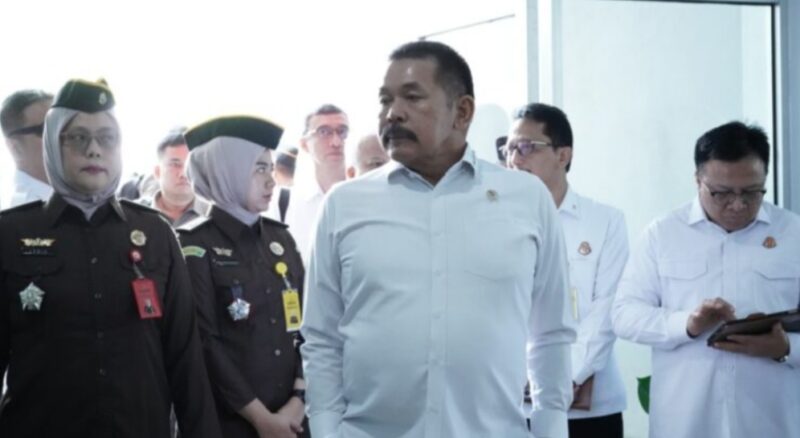Jaksa Agung RI, St. Burhanuddin saat kunjungan kerja ke Provinsi Lampung. (foto: ist) 