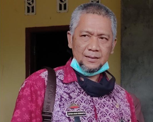 Catur Agus Dewanto saat menjabat Kadis KPTH Tanggamus.