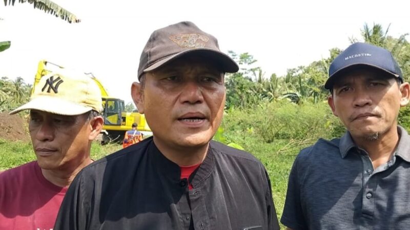 Kakon Negara Batin, Mirza YB saat menyampaikan ucapan terima kasih kepada Pemkab Tanggamus, Minggu 3 Agustus 2025 | Herdi/Media Prioritastv.com.