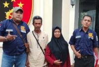 Adi Putra Amril selaku Kuasa Hukum Supriono saat berada di Polres Tanggamus |