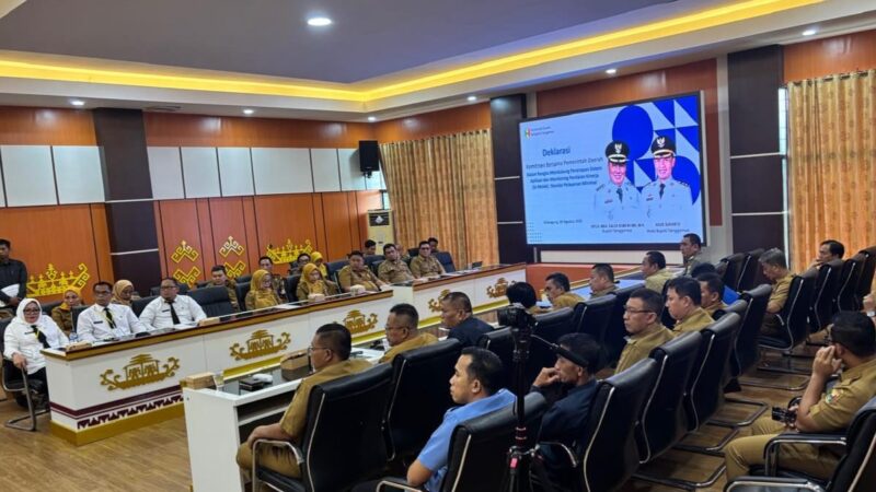 Persiapan Deklarasi Peningkatan SPM Pemkab Tanggamus, Senin 4 Agustus 2025 | Herdi/Media Prioritastv.com.