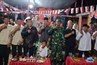 Kemeriahan perayaan HUT 142 Pekon Kagungan, Kota Agung Timur bertepatan dengan HUT 80 RI, Senin 18 Agustus 2025, malam | Ist.