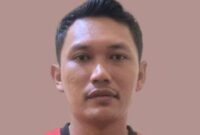 Tampang Febri oknum sipir yang menyelundupkan sabu ke napi di Lapas Metro (Dok. Polres Metro)