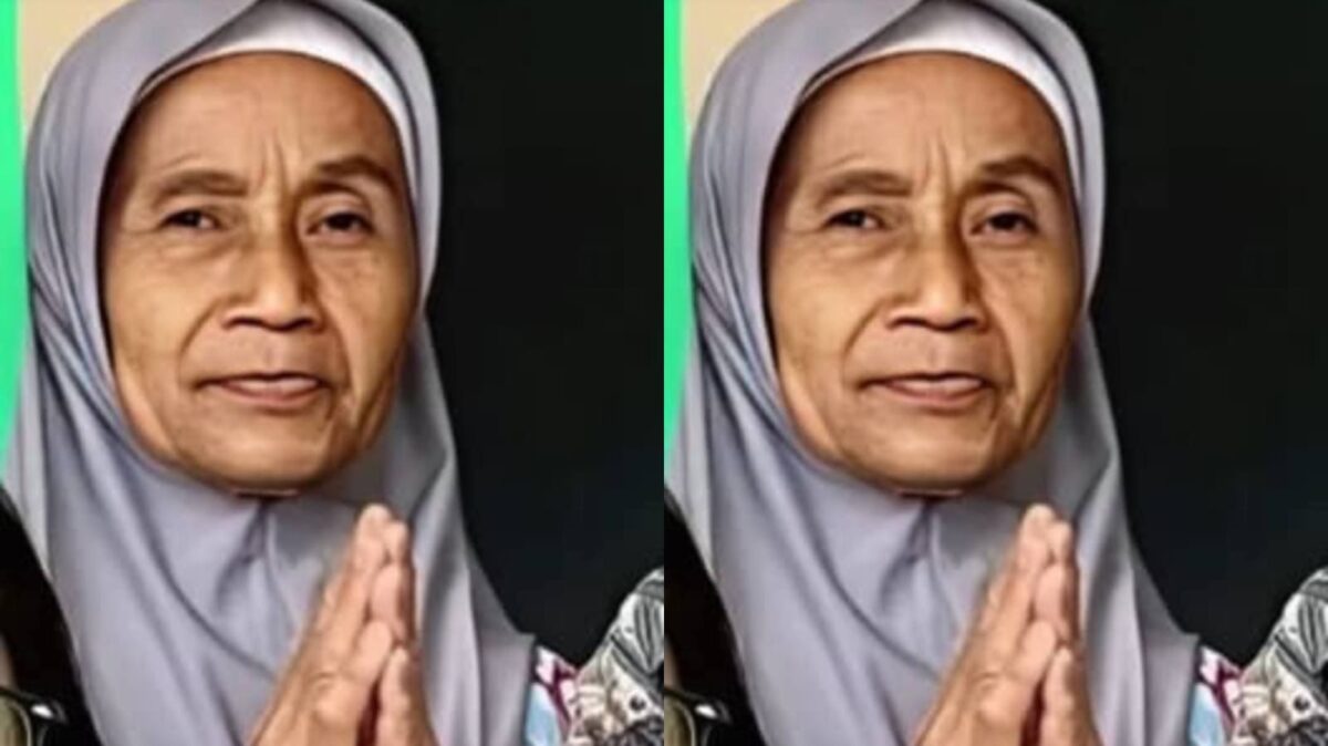 Kolase foto Samiyem yang dikabarkan meninggalkan rumah, dinihari tadi, Minggu 31 Agustus 2025 | Ist.