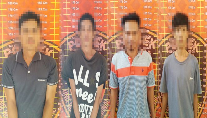 
					Polisi Ringkus Empat Pelaku Curanmor Yang Beraksi di Halaman Belakang Rumah Kakam di Menggala Timur
