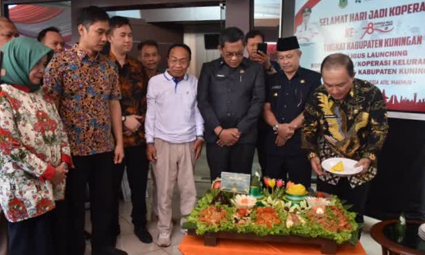 Peluncuran Koperasi Desa Merah Putih Kuningan Jawa Barat, Kamis 31 Juli 2025 | Dok : Pemkab Kuningan.