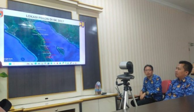
					Peta Jalan Tembus Pematang Sawa Tanggamus yang ditampilkan saat rapat, Rabu 17 September 2025 | Ist.
